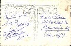 VINTAGE POSTCARD Nice the new gardens Fountain of the Tritons