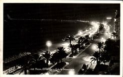 CPA Nice Effet de Nuit de la Promenade