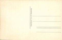 VINTAGE POSTCARD Nice Gardens of King Albert 1st and the casino