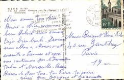 CPA Nice La Place Massena Et le Casino