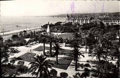 CPA Nice Jardins Albert 1er La promenade des anglais 