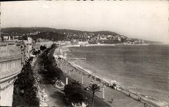 CPA Nice Vue Generale Sur la Promenade des Anglais