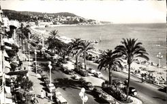 CPA Nice Le Mont Boron Promenade Des Anglais