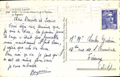 VINTAGE POSTCARD Nice the Dimension Of Azure the Garden Albert 1st and the Theater