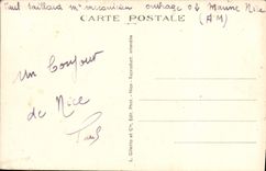 CPA Nice Cascade du Chateau