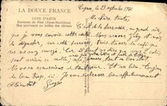 CPA Nice Cote D'Azur Environs de Nice Mas provencal au milieu des oliviers 