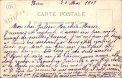 CPA Nice Entree du Port Vue Prise du Chateau