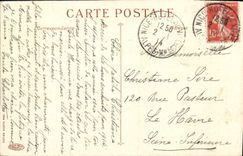 CPA Nice Avenue De La Gare