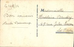 VINTAGE POSTCARD Nice Walk and the Garden Albert 1st