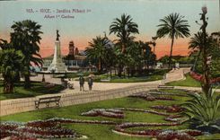 CPA Nice Jardins Albert 1er