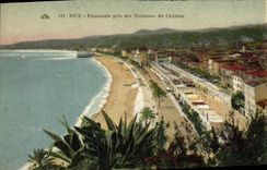 CPA Nice Panorama Pris Des Terrasses Du Chateau