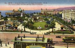 CPA Nice Le Jardin Albert 1er et la Jetee Promenade