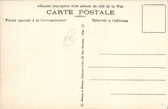 POSTAL de la VENDIMIA Niza el puerto y el montaje del boro