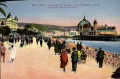 CPA Nice Promenade des Anglais et Jetee Promenade