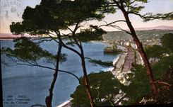 CPA Nice Jetee Promenade du Chateau