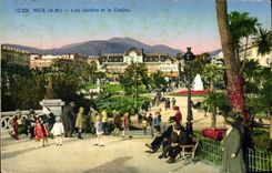 CPA Nice Les Jardins et le Casino