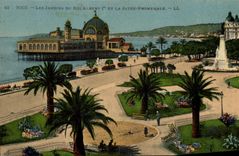 CPA Nice Les Jardins Du Roi Albert 1er Et La Jetee Promenade