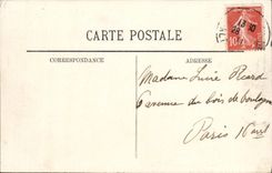 VINTAGE POSTCARD Overall picture Nice of the Municipal Garden