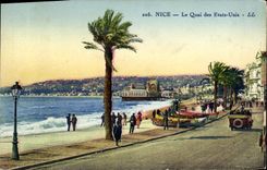 CPA Nice Le Quai des Etats Unis
