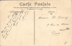 VINTAGE POSTCARD Nice Walk Of the Castle