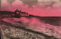 CPA Nice Crepuscule