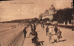 CPA Nice La Promenade Des Anglais