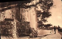 CPA Nice La cascade du chateau 