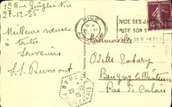 CPA Nice La cascade du chateau 