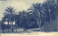 CPA Nice Le Rond Pont du Chateau