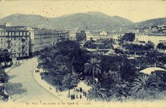 CPA Nice Les Jardins du Roi Albert 1er
