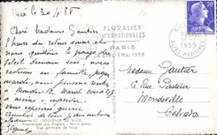 CPA Souvenir de Nice