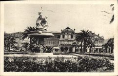 CPA Nice Le Casino Municipal et les Jardins Albert l er 