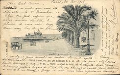 CPA Nice Quai du Midi 