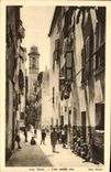 VINTAGE POSTCARD Nice an Old Street Children