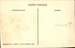 VINTAGE POSTCARD Nice an Old Street Children