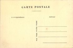 POSTAL de la VENDIMIA Niza vista de las rocas del castillo