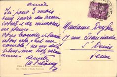 Detalles Aristique de la POSTAL de la VENDIMIA Niza