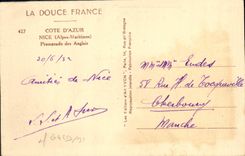 CPA Nice Promenade des Anglais 