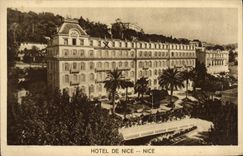 VINTAGE POSTCARD Hotel of Nice Nice