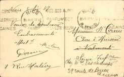 CPA Nice La Promenade des Anglais et le Mont Boron 