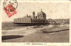 VINTAGE POSTCARD Thrown Nice Promeande