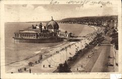 CPA Nice Les Nouvelles Terrasses La Jetee Promenade 