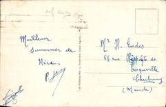 VINTAGE POSTCARD Nice the Walk and Casinos