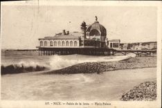CPA Nice Palais de la Jetee 