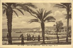 CPA Nice Quai des Etats Unis Baie des Anges 