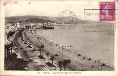 CPA Nice La Promenade des Anglais 