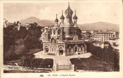 CPA Nice L'Eglise Russe 