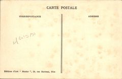 CPA Nice La Grotte du Jardin Albert 1er 