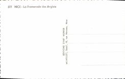 CPA Nice La Promenade des Anglais 