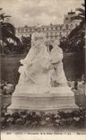 VINTAGE POSTCARD Nice Monument of the Victoria Queen